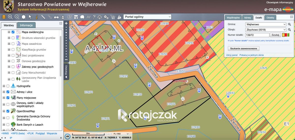 Działka inwestycyjna Zbychowo, ul. Żwirowa. Zdjęcie 14