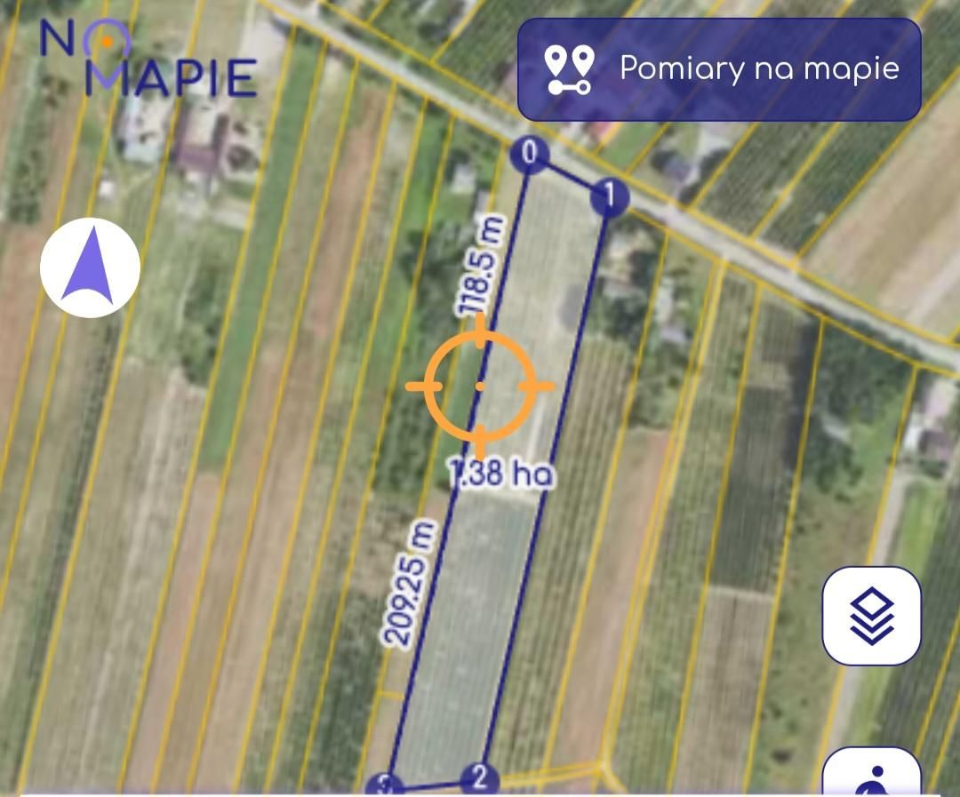 Działka rolna Rogacz