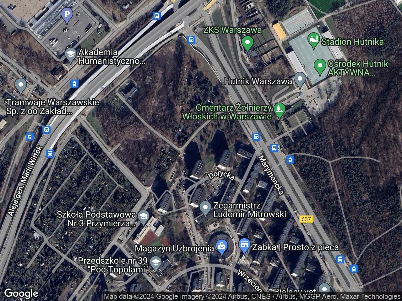 Mieszkanie 2-pokojowe Warszawa Bielany, ul. Dorycka