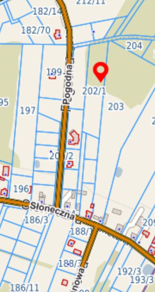 Działka rolno-budowlana Sierzchów, ul. Słoneczna. Zdjęcie 3