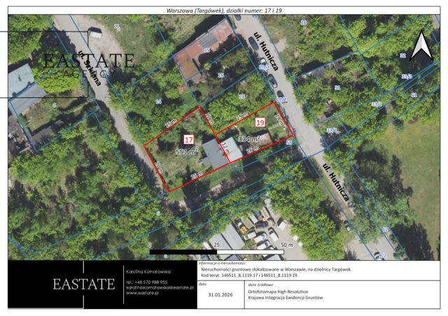 Działka inwestycyjna Warszawa Targówek, ul. Hutnicza. Zdjęcie 2