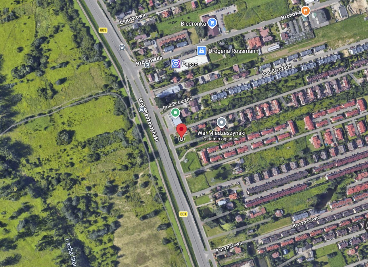Działka inwestycyjna Warszawa Wawer, ul. Wał Miedzeszyński. Zdjęcie 11