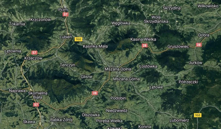 Nieruchomość komercyjna Mszana Dolna, ul. Starowiejska