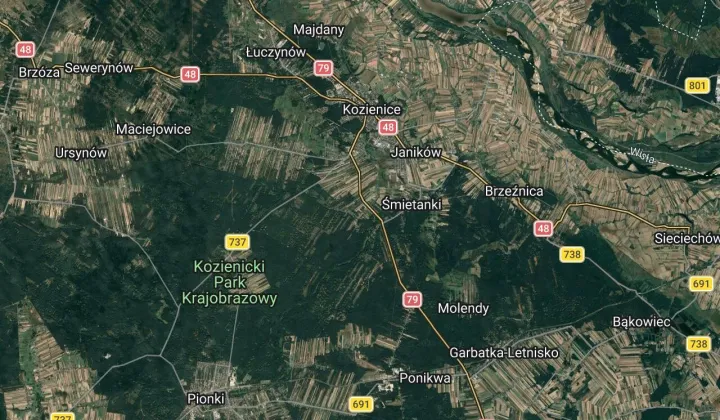 Działka rolno-budowlana Nowiny