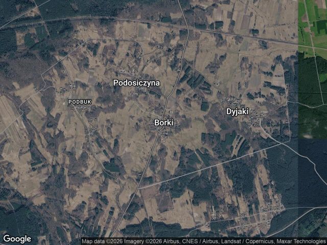 Działka budowlana Borki. Zdjęcie 1