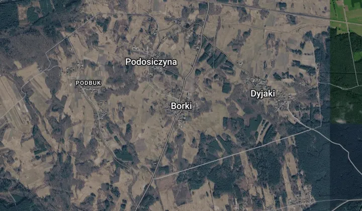 Działka budowlana Borki