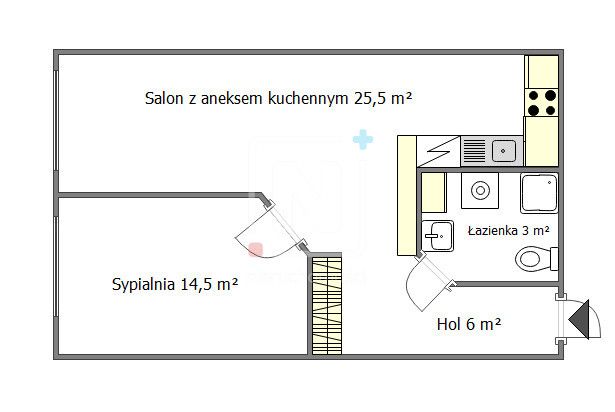 Mieszkanie 2-pokojowe Warszawa Praga-Południe, ul. Wzorcowa. Zdjęcie 15