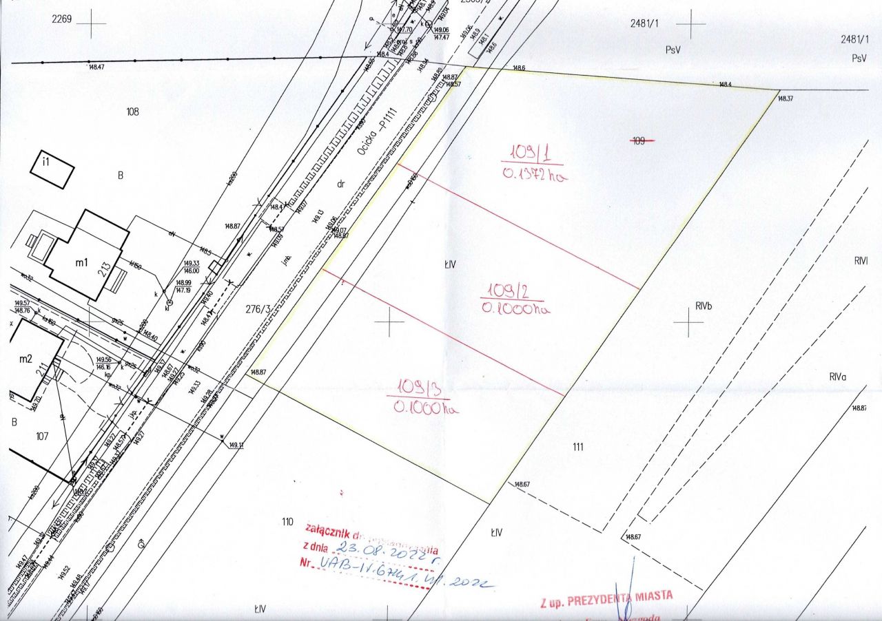 Działka budowlana Tarnobrzeg Ocice, ul. Ocicka
