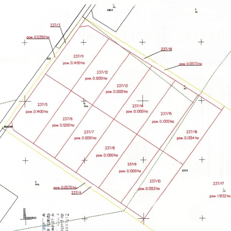Działka budowlana Prochowice. Zdjęcie 2