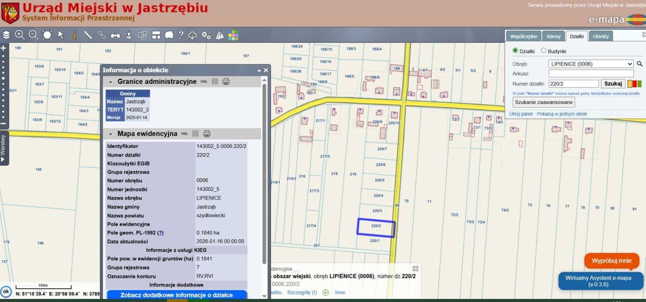 Działka budowlana Lipienice. Zdjęcie 2