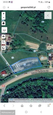 Działka budowlana Trzetrzewina. Zdjęcie 1