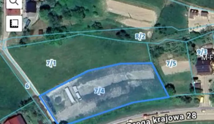 Działka budowlana Trzetrzewina