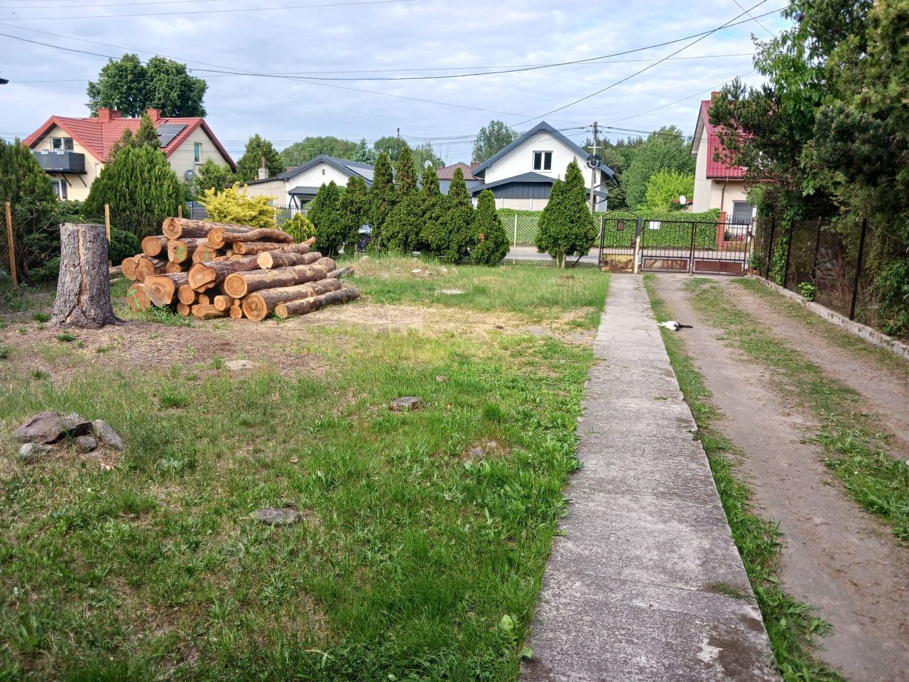 Działka budowlana Odrano-Wola, ul. Lazurowa. Zdjęcie 1
