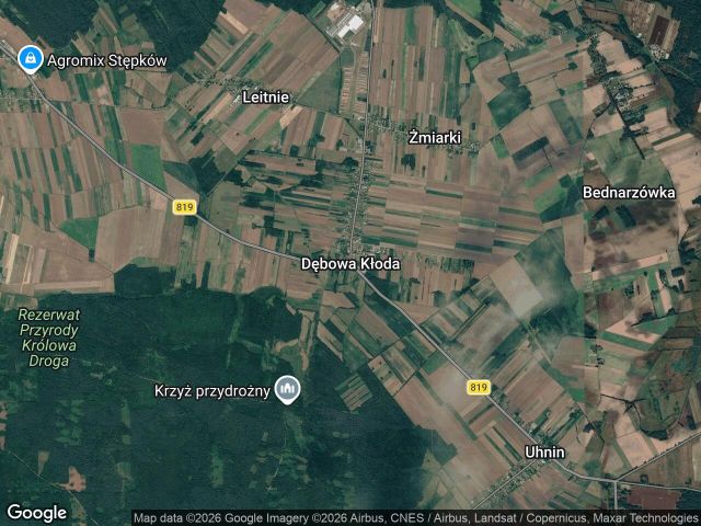 Działka budowlana Dębowa Kłoda. Zdjęcie 1