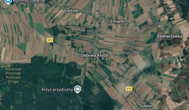 Działka budowlana Dębowa Kłoda