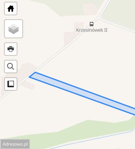 Działka rolno-budowlana Krzesinówek. Zdjęcie 1