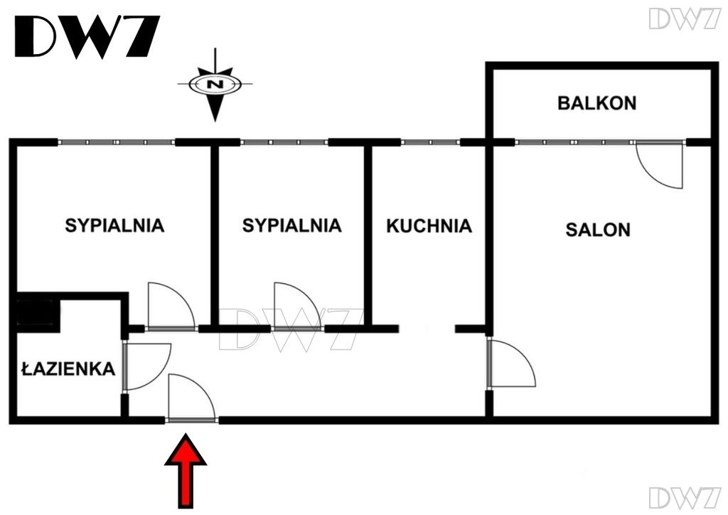 Mieszkanie 3-pokojowe Kraków Czyżyny, os. Dywizjonu 303. Zdjęcie 20