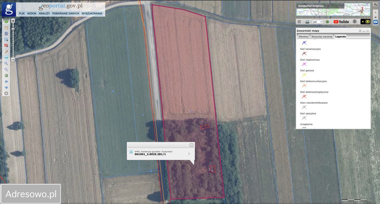 Działka rolno-budowlana Wólka Cycowska. Zdjęcie 2