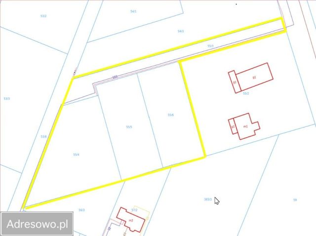 Działka budowlana Krępice, ul. Mrozowska. Zdjęcie 1