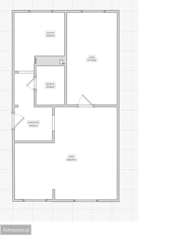 Mieszkanie 2-pokojowe Bydgoszcz Błonie, ul. Marcina Kasprzaka. Zdjęcie 12
