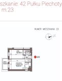 Mieszkanie 2-pokojowe Białystok, ul. 42 Pułku Piechoty