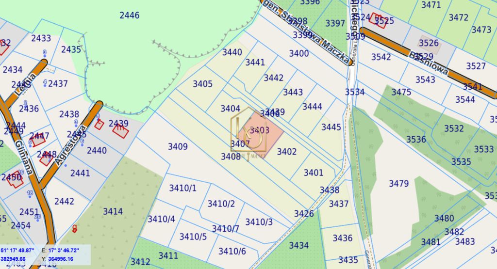 Działka budowlana Trzebnica, ul. Leopolda Okulickiego. Zdjęcie 9