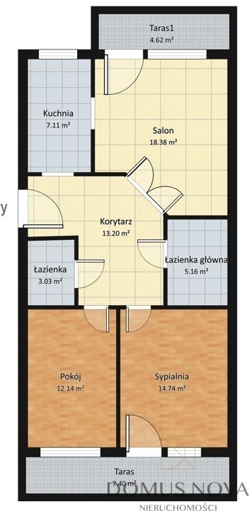 Mieszkanie 3-pokojowe Warszawa Wilanów, al. Wilanowska. Zdjęcie 18