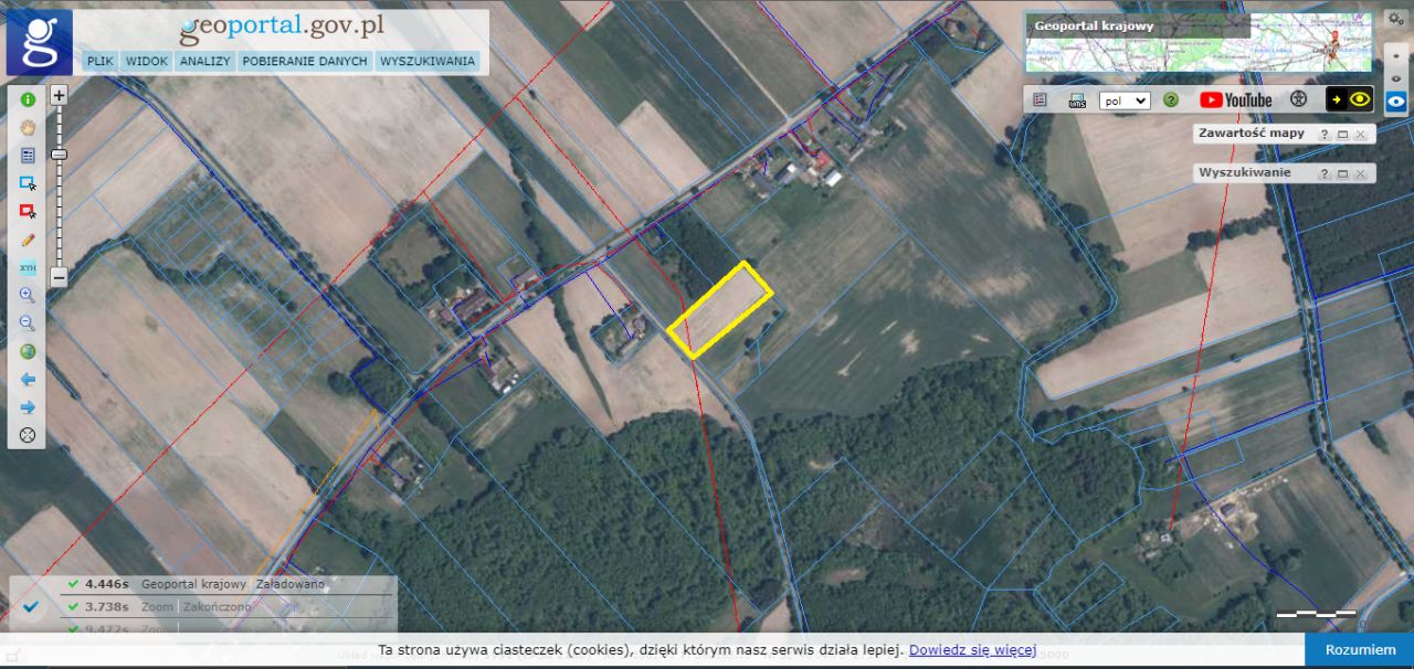 Działka budowlana Płaciszewo. Zdjęcie 2