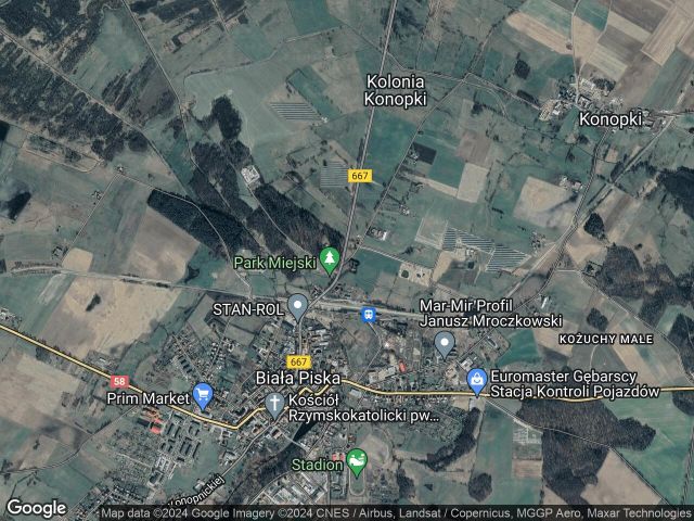 Mieszkanie 2-pokojowe Biała Piska, ul. Kolejowa. Zdjęcie 1