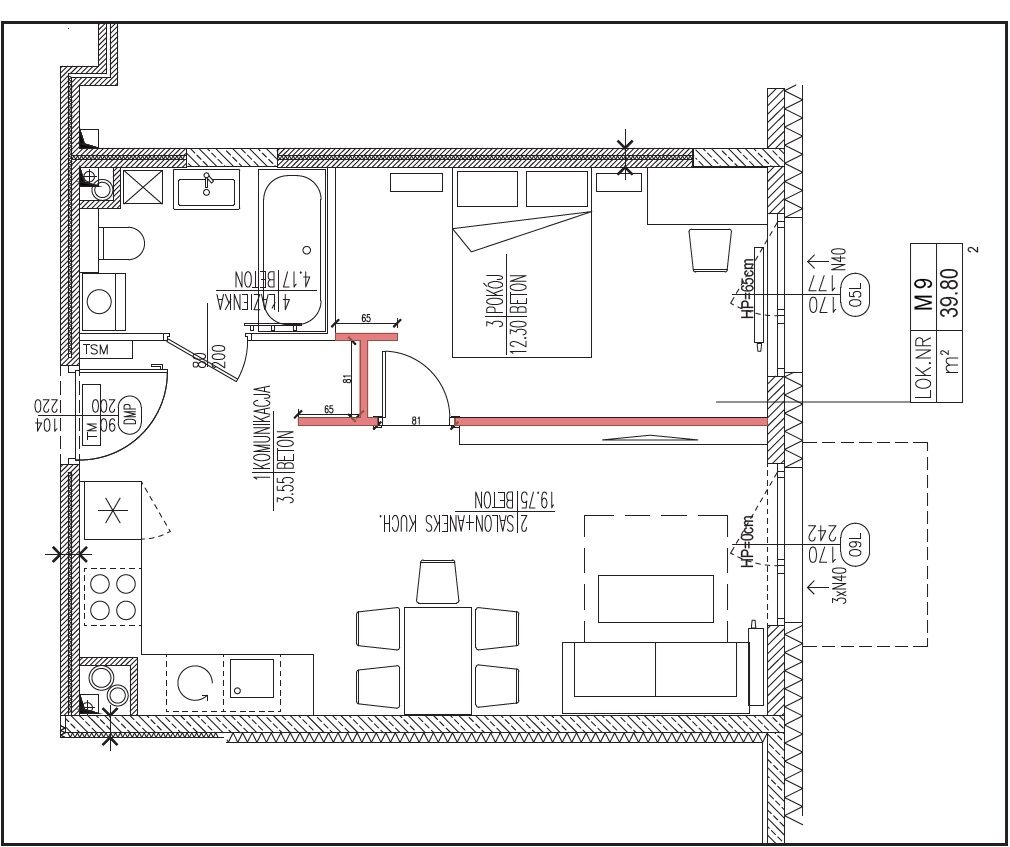 Mieszkanie 2-pokojowe Ożarów Mazowiecki, ul. Kazimierza Kamińskiego. Zdjęcie 10