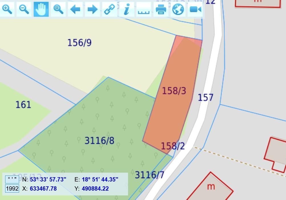 Działka budowlana Dusocin. Zdjęcie 1