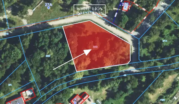 Działka inwestycyjna Studzienno