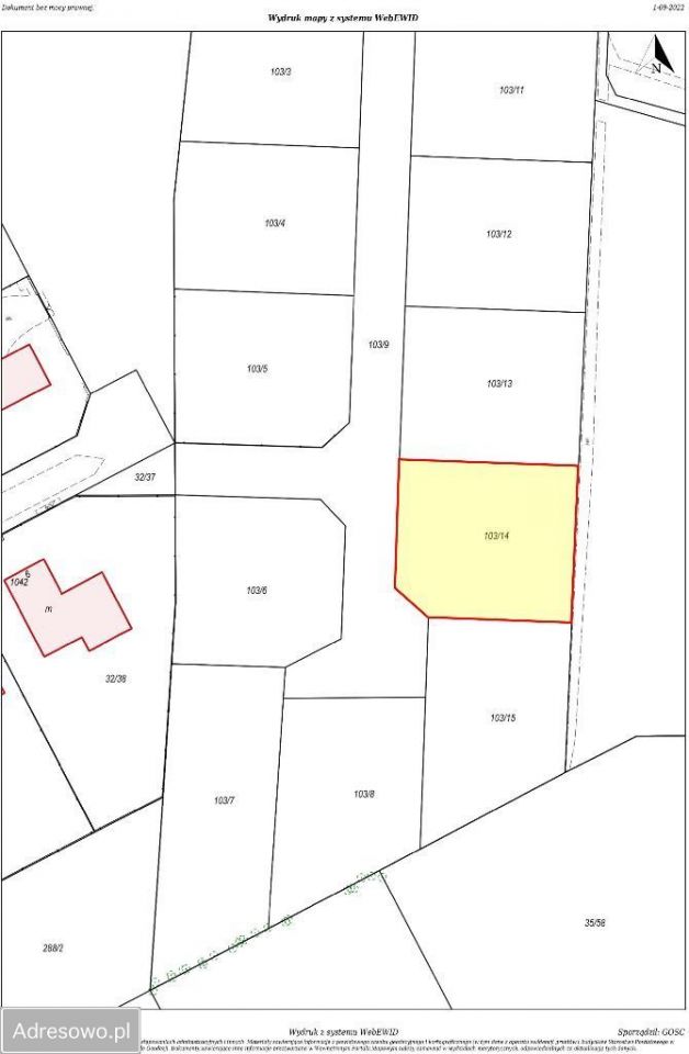 Działka budowlana Łubianka. Zdjęcie 6