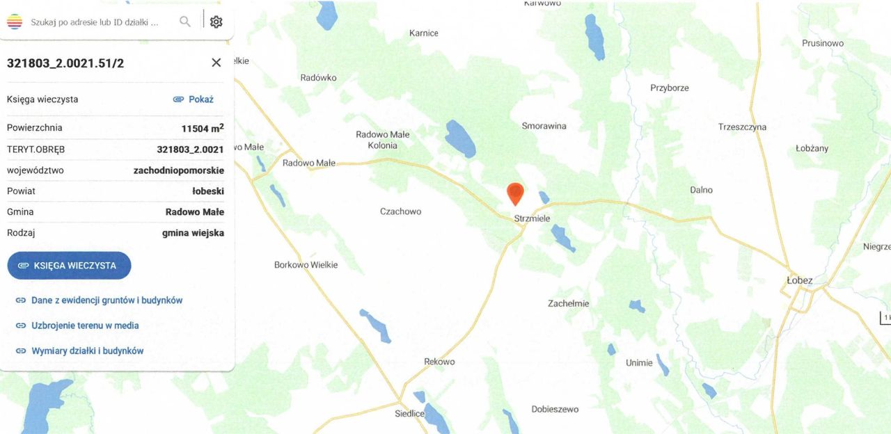 Działka rolna Strzmiele. Zdjęcie 3