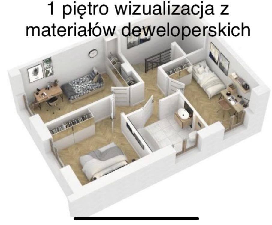 bliźniak, 3 pokoje Łódź Nowosolna, ul. Tymiankowa. Zdjęcie 3