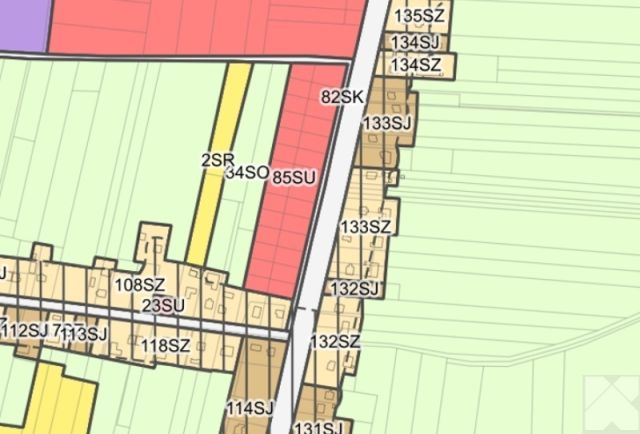 Działka inwestycyjna Orły, ul. Krakowska. Zdjęcie 2
