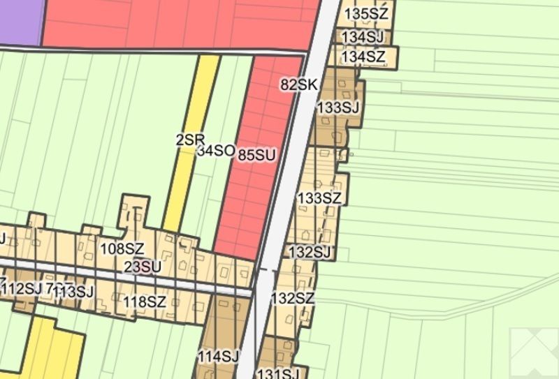 Działka inwestycyjna Orły, ul. Krakowska. Zdjęcie 2