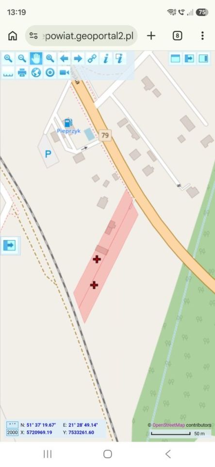 Działka inwestycyjna Chinów. Zdjęcie 3