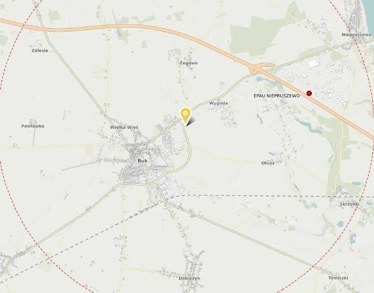 Działka inwestycyjna Buk. Zdjęcie 2