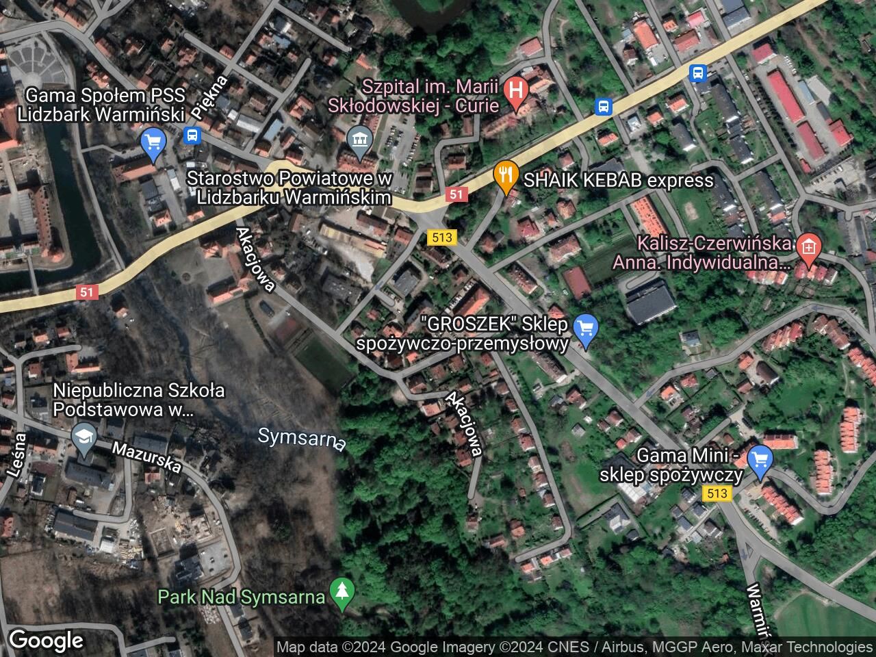 Lokal Lidzbark Warmiński, ul. Miodowa