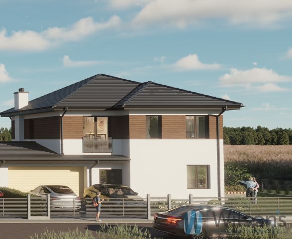 dom szeregowy, 6 pokoi Falenty Nowe. Zdjęcie 1