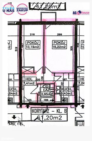 Mieszkanie 2-pokojowe Gdańsk Żabianka, ul. Gospody. Zdjęcie 2