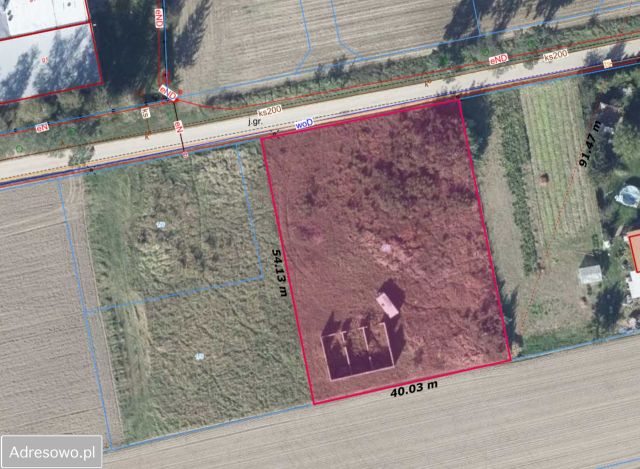 Działka budowlana Nowa Dąbrowa. Zdjęcie 1