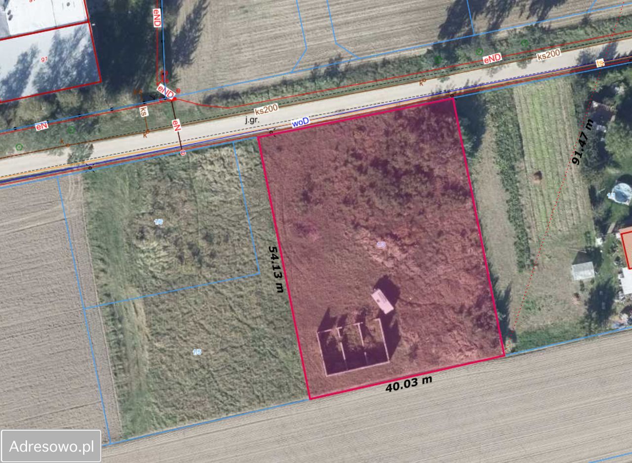 Działka budowlana Nowa Dąbrowa. Zdjęcie 1