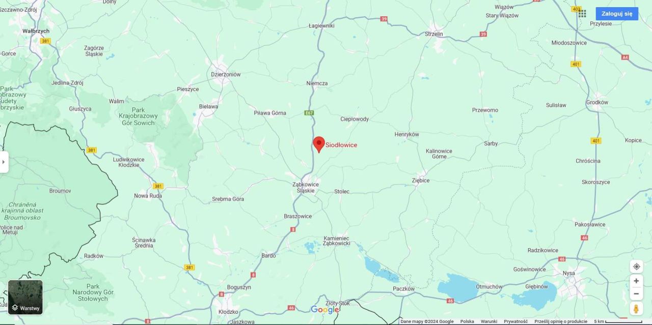 Działka budowlana Szklary Siodłowice. Zdjęcie 2