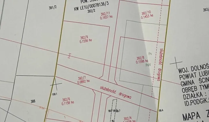 Działka budowlana Tymowa