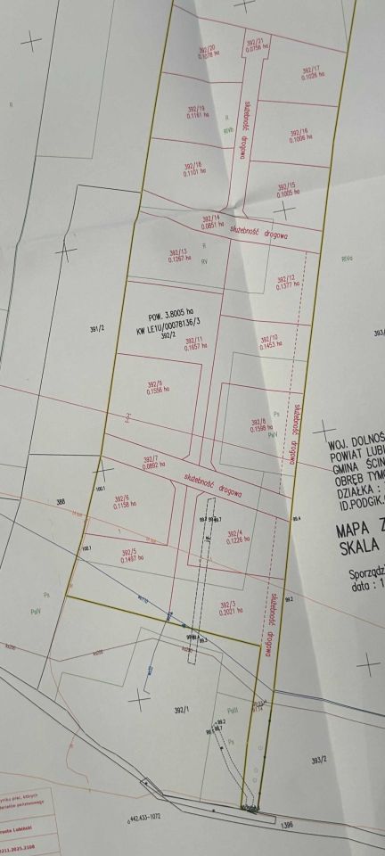 Działka budowlana Tymowa