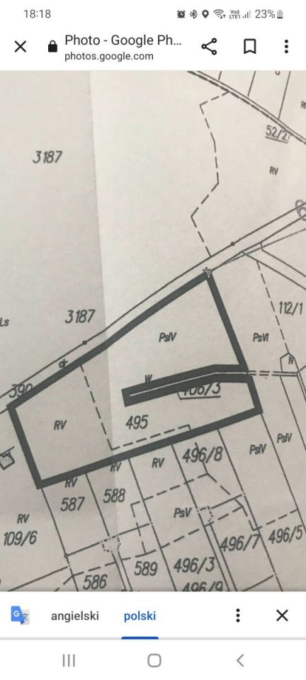 Działka budowlana Dąbrowa. Zdjęcie 2