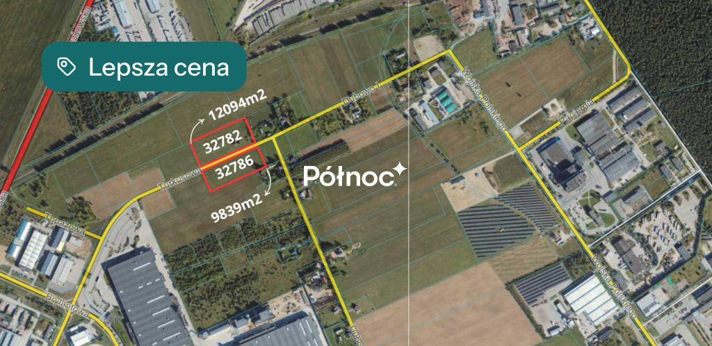 Działka inwestycyjna Dubowo Pierwsze. Zdjęcie 1