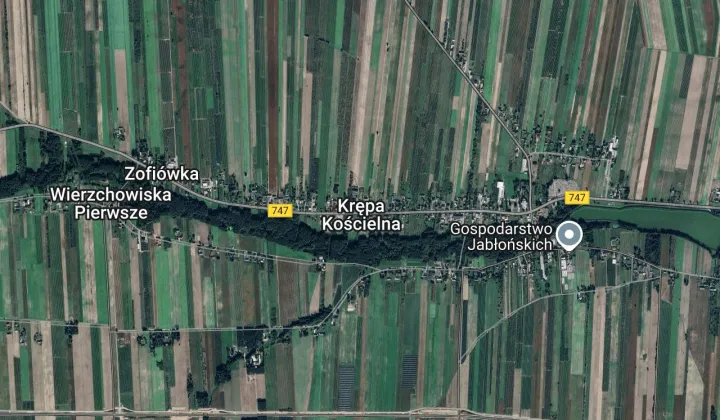 Działka rolna Krępa Kościelna